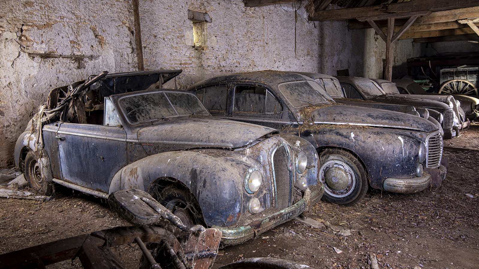 Amazing French barn find haul for sale Classic Sports Car